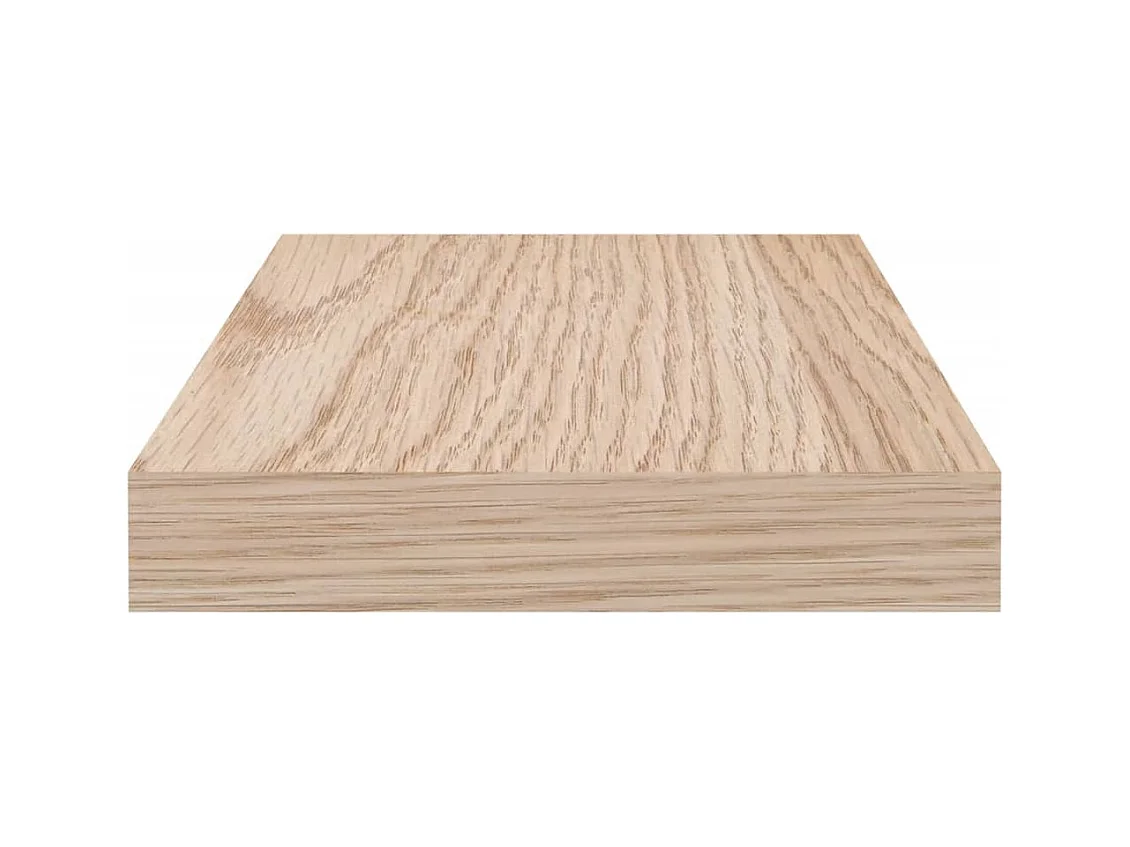 Zwevende planken 4 stuks 80x23,5x4 cm bewerkt hout
