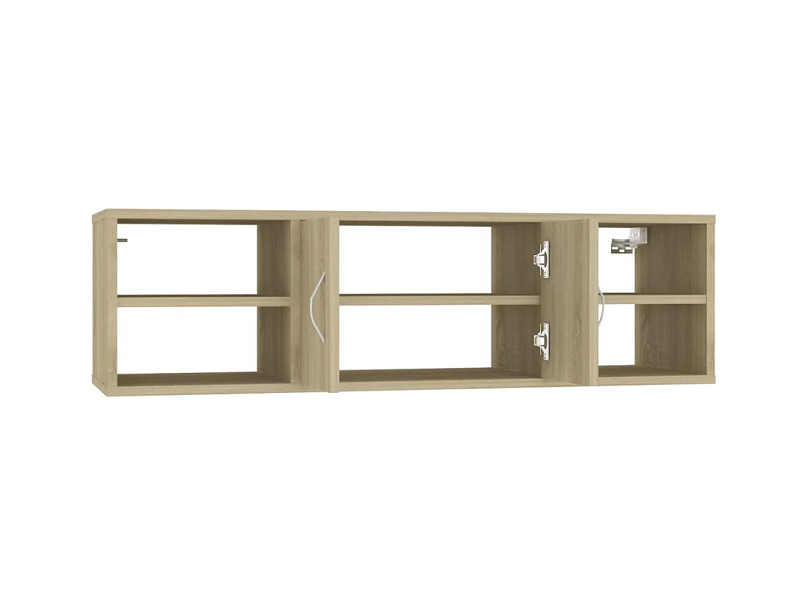 Mensola da parete in rovere Sonoma 102x30x29 cm in legno ingegnerizzato