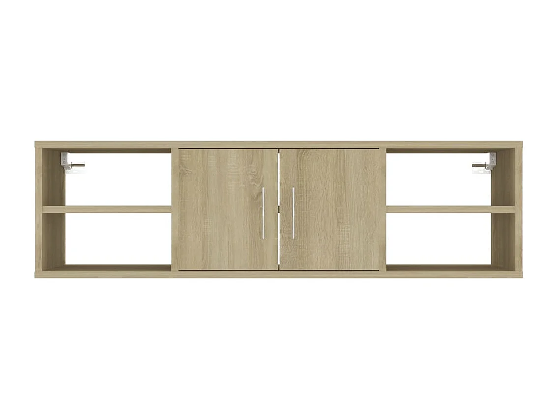 Mensola da parete in rovere Sonoma 102x30x29 cm in legno ingegnerizzato