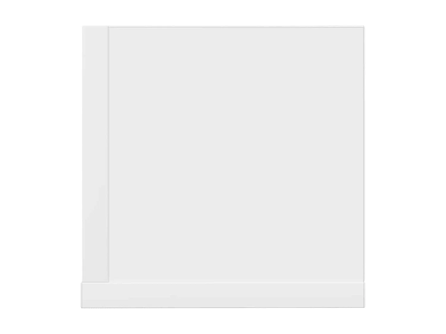 Étagères murales 2 pcs blanc 75x16,5x16,5 cm bois d'ingénierie