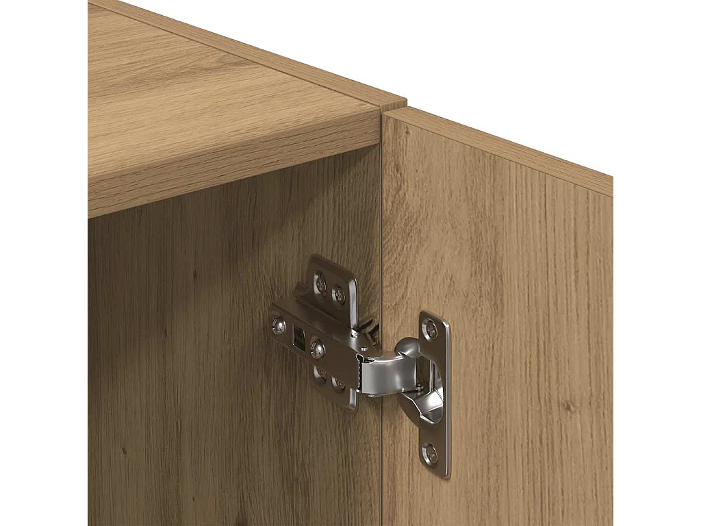 Ensemble d'armoires de cuisine 2 pcs chêne artisanal