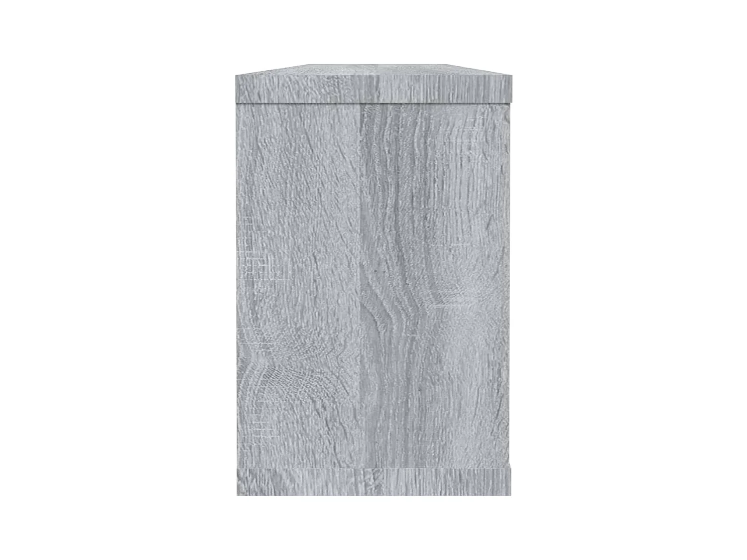 Mensole da parete cubo 6 pz Sonoma grigio 60x15x23 cm Legno