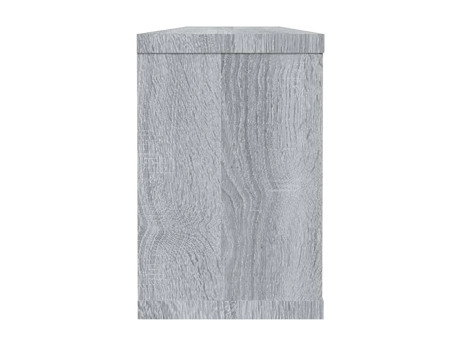 Étagères murales cube 6 pcs Sonoma gris 60x15x23 cm Bois