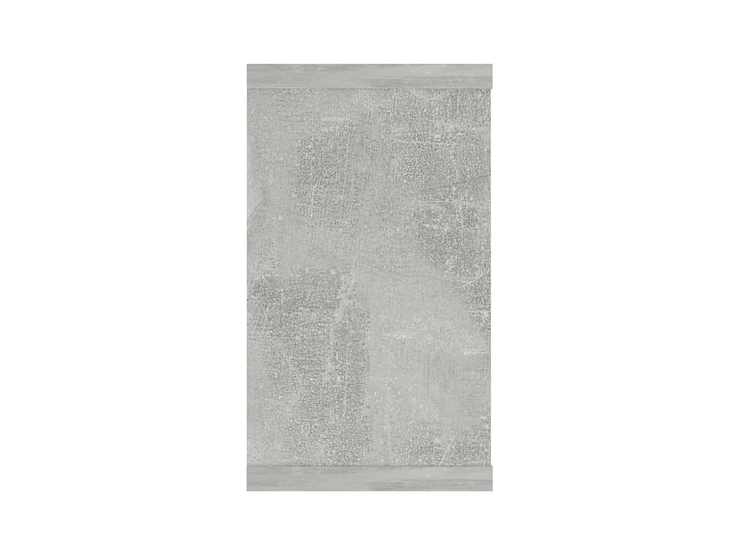 Étagères cube murales 4 pcs gris béton bois d'ingénierie