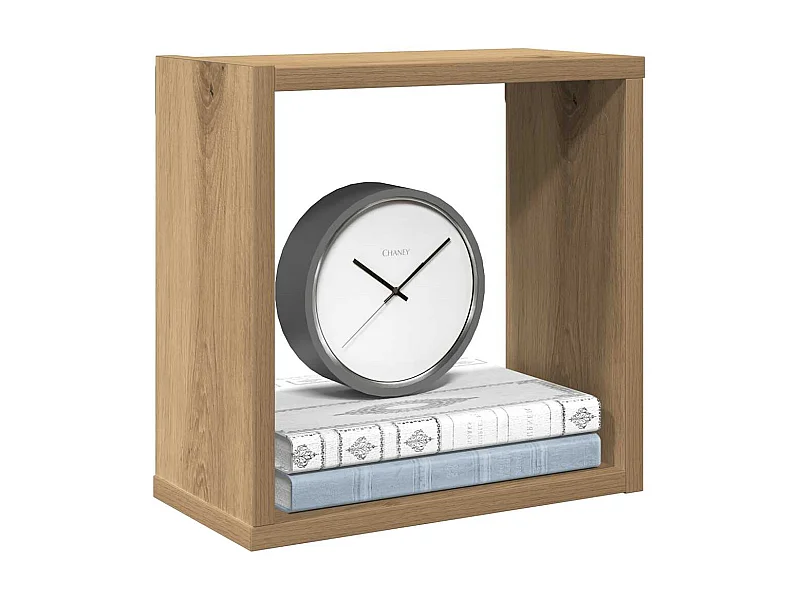 Wandwürfelregale 2 Stück Eiche Craft Holzwerkstoff