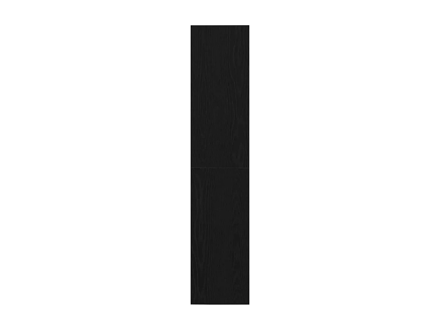 Bibliothèque/Armoire de Télé Chêne Noir 36x30x143 cm