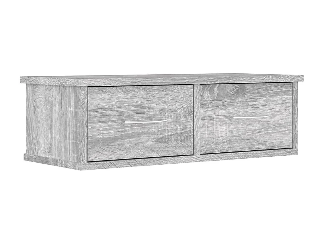 Armoire murale Sonoma gris 60x26x18,5 cm Bois d'ingénierie