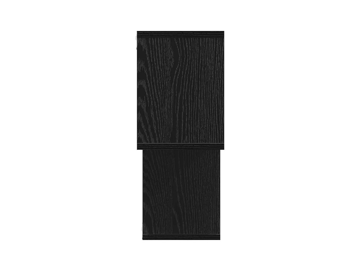 Étagère Murale Chêne Noir 100x20x53 cm Bois Contreplaqué