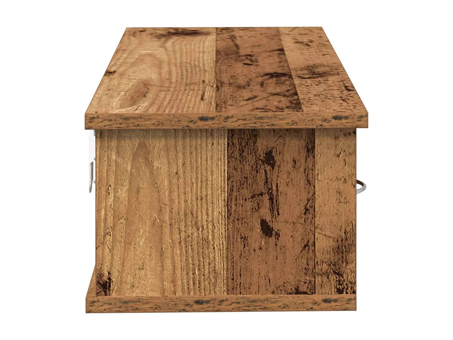 Armario de pared madera vieja 60x26x18,5 cm madera de ingeniería