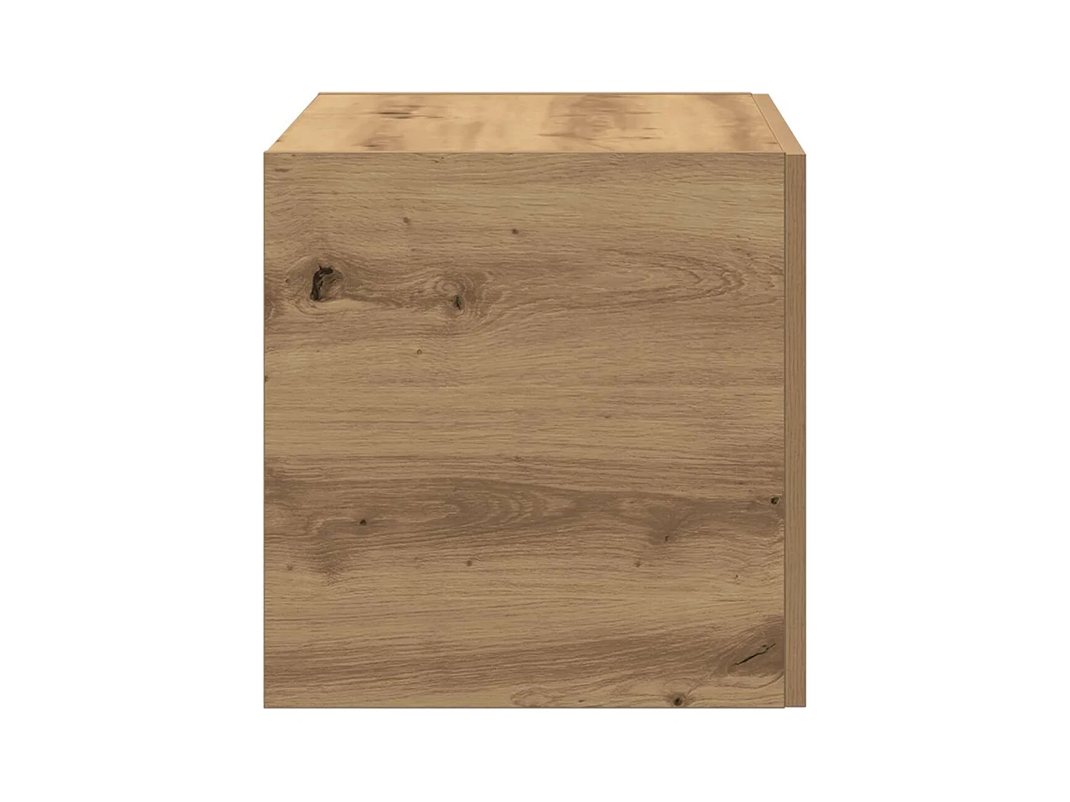 Armoire murale chêne artisanal 80x39x40 cm bois d'ingénierie