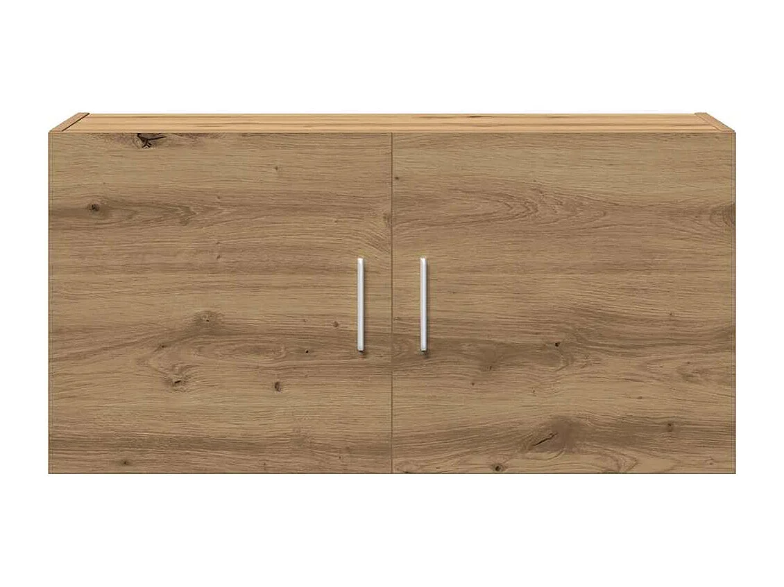Armoire murale chêne artisanal 80x39x40 cm bois d'ingénierie
