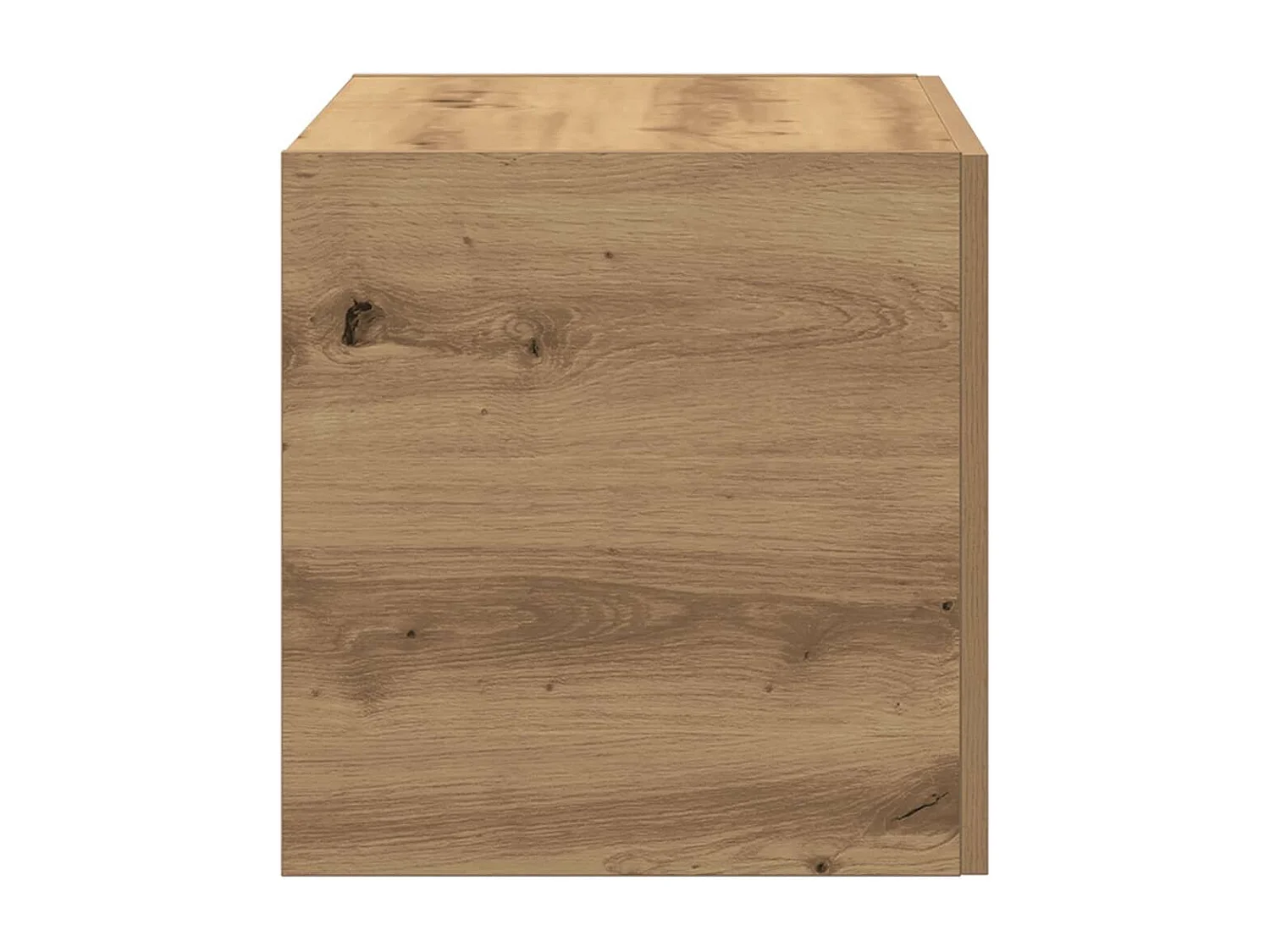 Armoire murale chêne artisanal 80x39x40 cm bois d'ingénierie