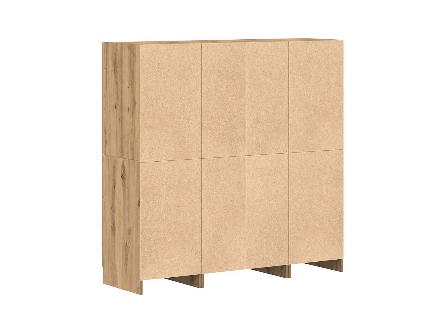 Ensemble d'armoires de cuisine 3 pcs chêne artisanal