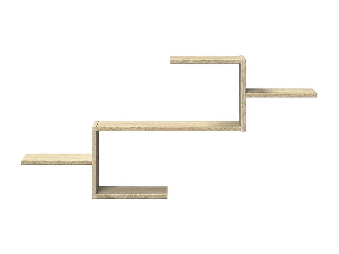Étagère murale chêne sonoma 104x15x49 cm bois d'ingénierie