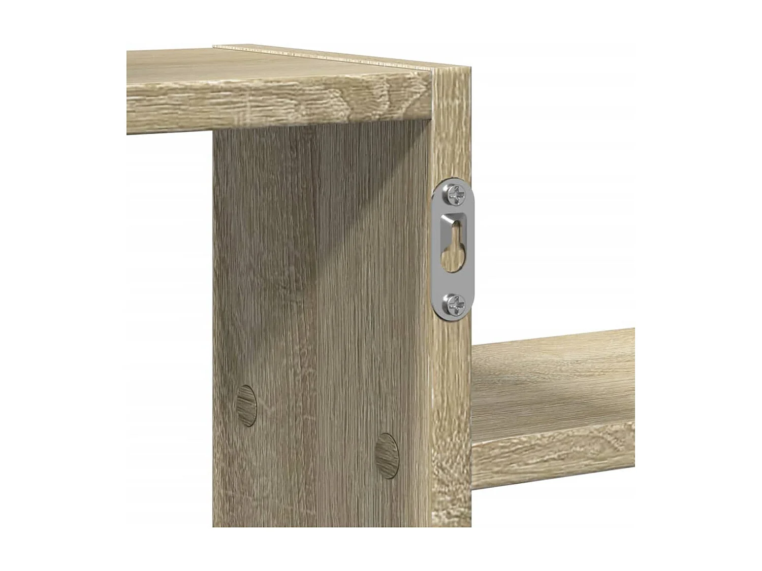 Étagère murale chêne sonoma 104x15x49 cm bois d'ingénierie