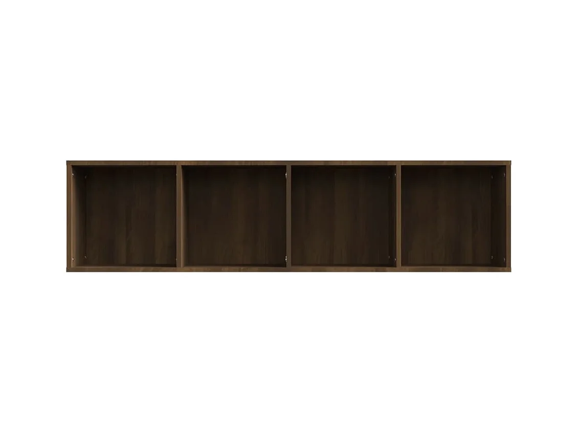 Bibliothèque/Meuble TV Chêne marron 143x30x36cm Bois ingénierie
