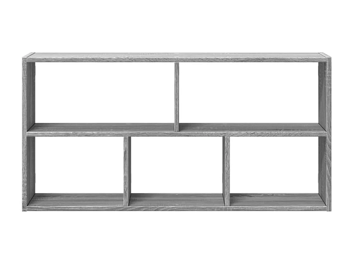 Mensola da parete Sonoma grigia 100x25x50 cm in legno ingegnerizzato