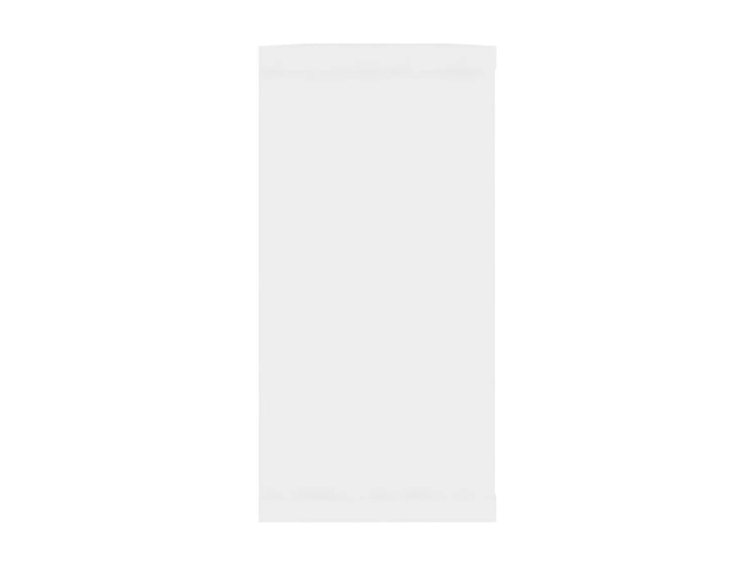 Étagères cube murales 4 pcs Blanc 100x15x30cm bois d'ingénierie