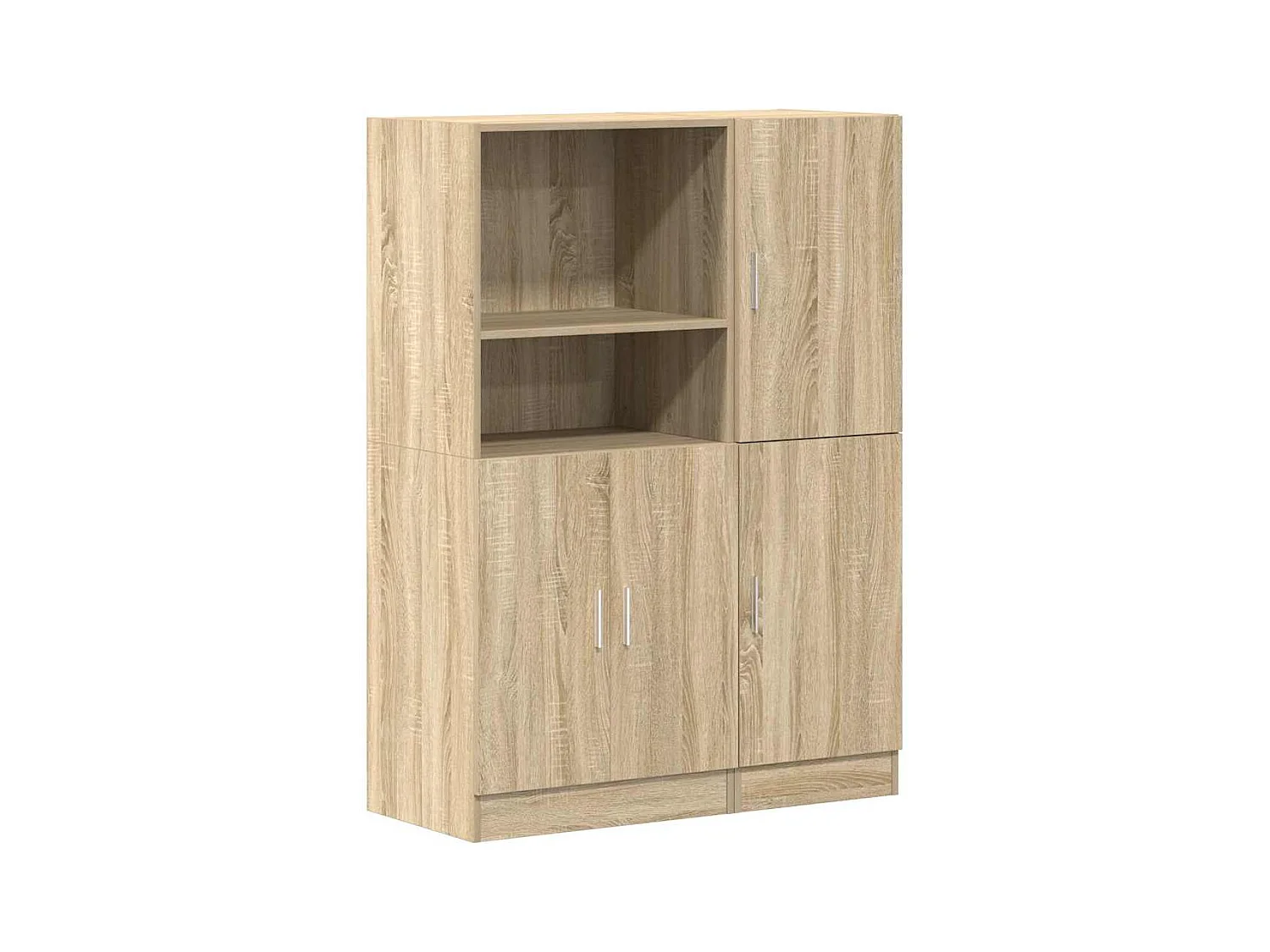 Ensemble d'armoires de cuisine 2 pcs chêne sonoma