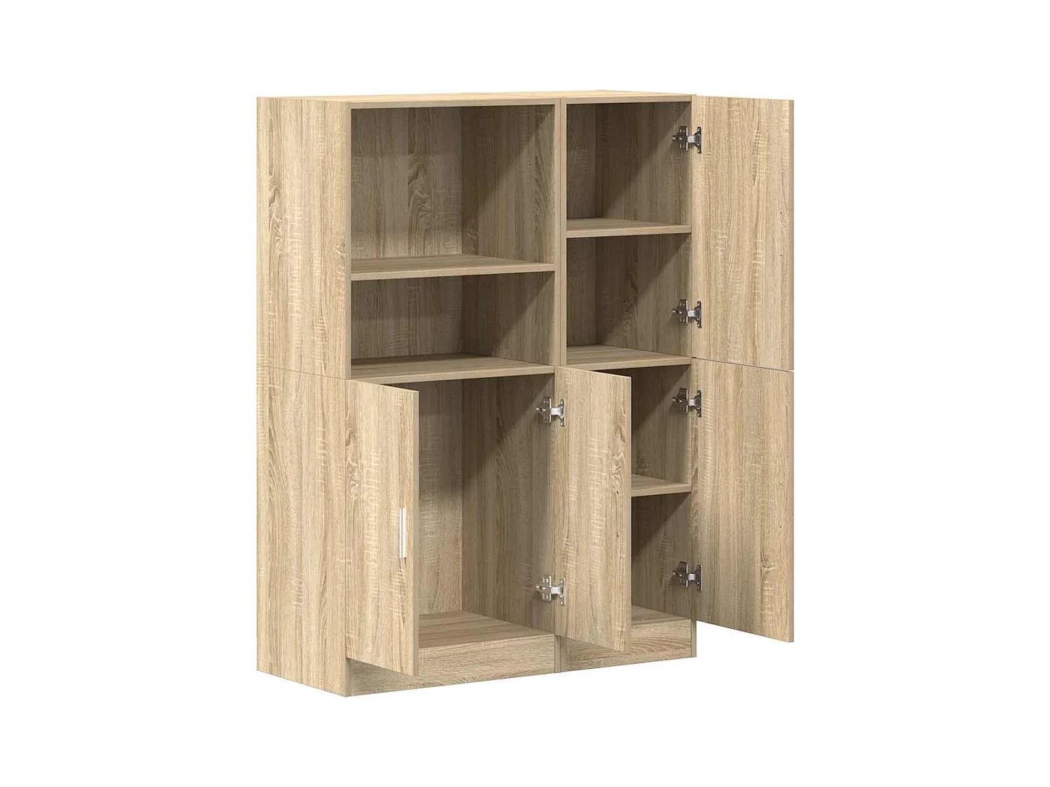 Ensemble d'armoires de cuisine 2 pcs chêne sonoma