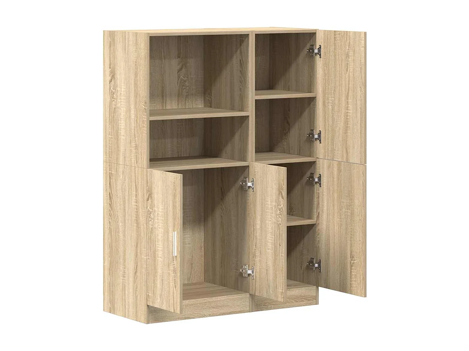 Ensemble d'armoires de cuisine 2 pcs chêne sonoma