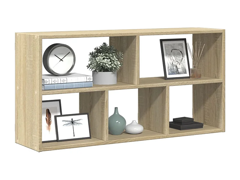 Étagère murale chêne sonoma 100x25x50 cm bois d'ingénierie