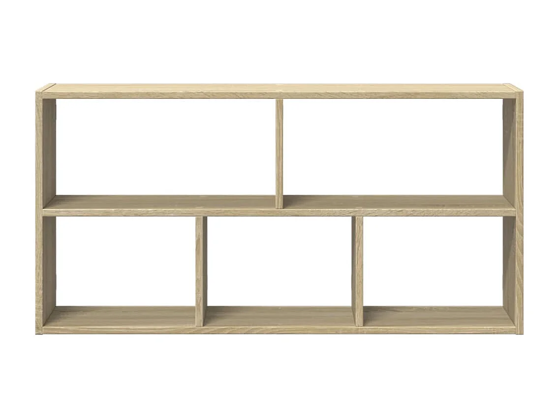 Étagère murale chêne sonoma 100x25x50 cm bois d'ingénierie