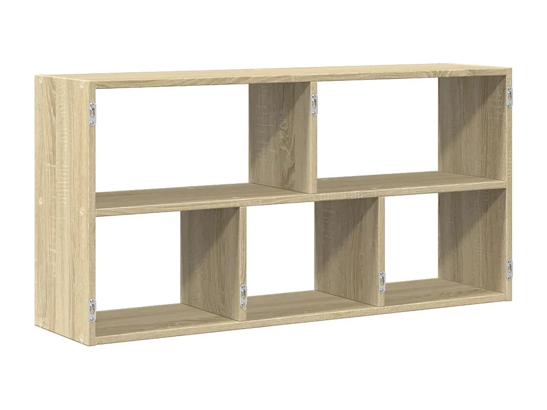Étagère murale chêne sonoma 100x25x50 cm bois d'ingénierie