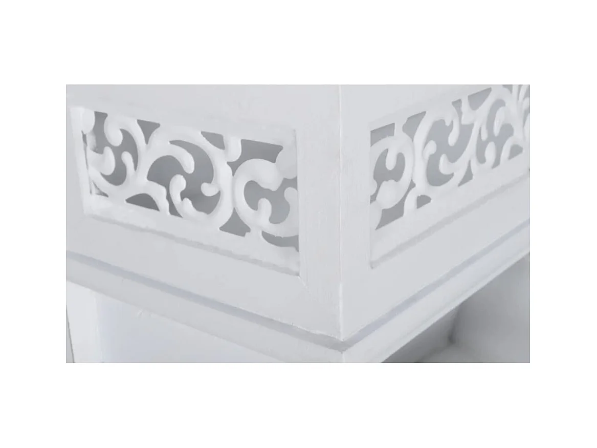 Mensola da parete con 3 cassetti e 2 ganci