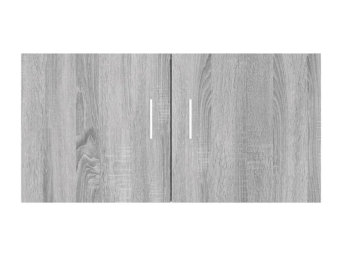 Armoire murale Sonoma gris 80x39x40 cm Bois d'ingénierie