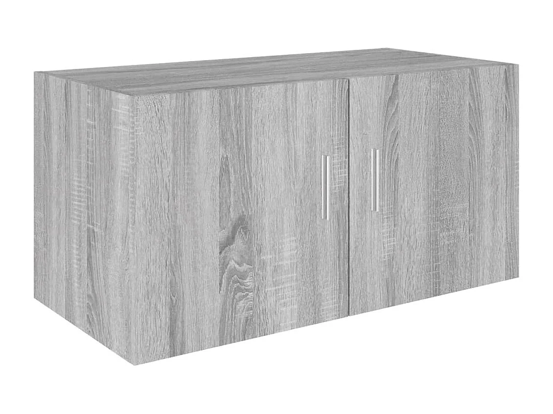 Armoire murale Sonoma gris 80x39x40 cm Bois d'ingénierie