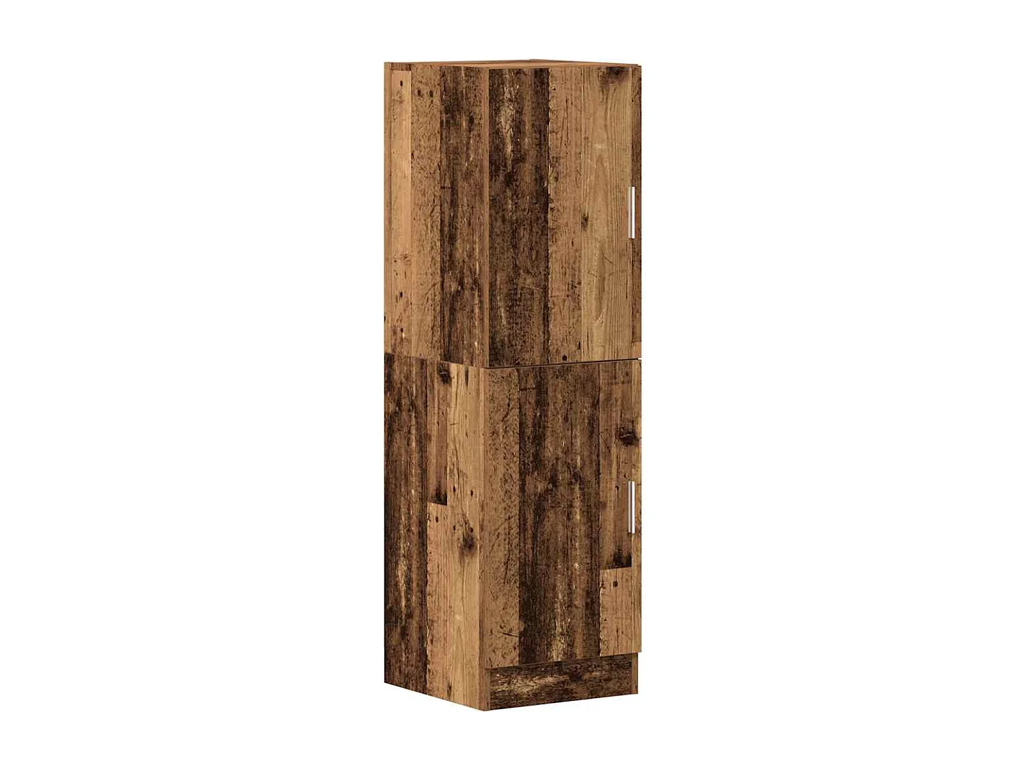 3-teiliges Küchenschrank-Set Altholz