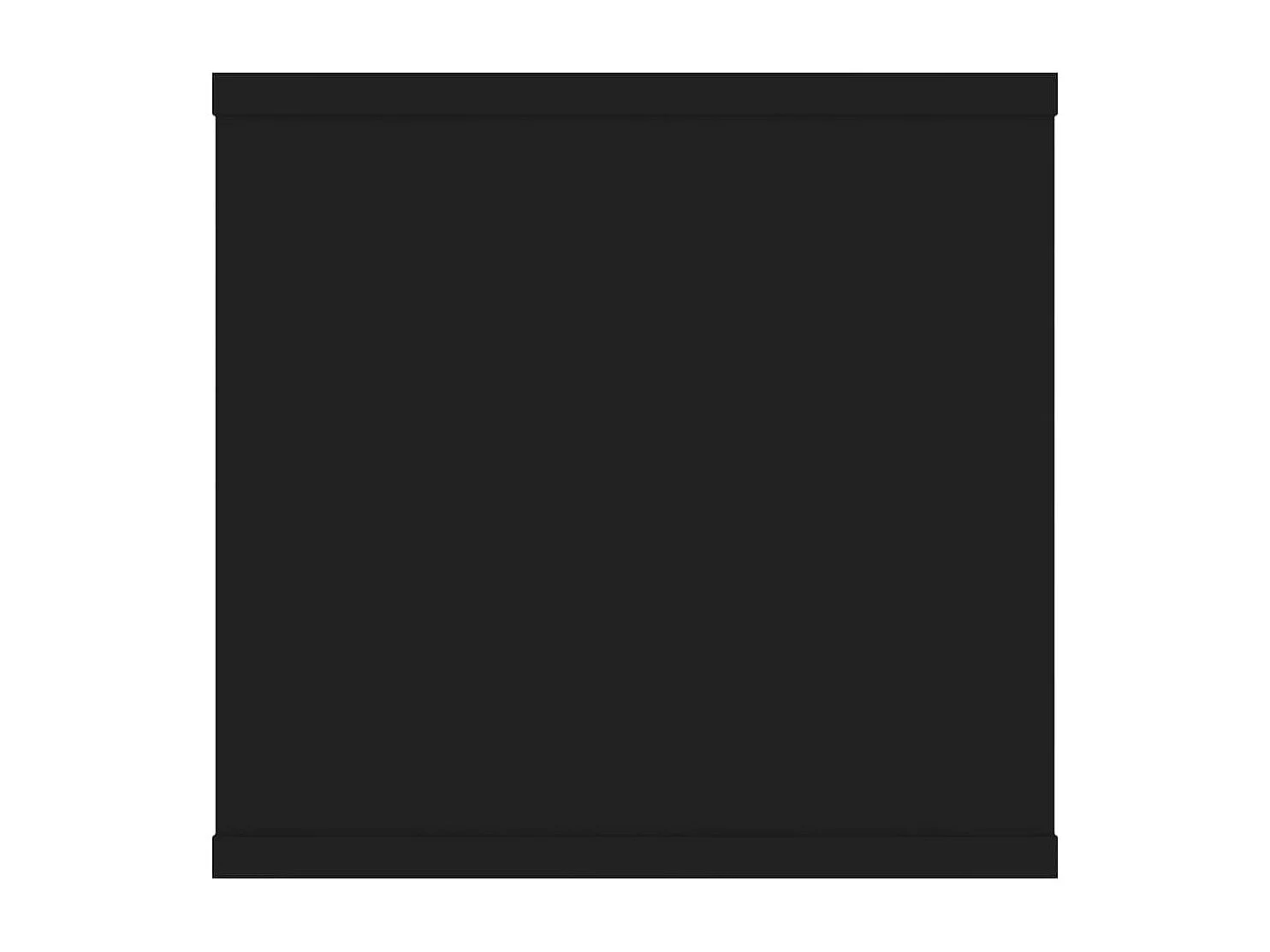 Étagère murale Noir 102x30x29 cm Bois d’ingénierie