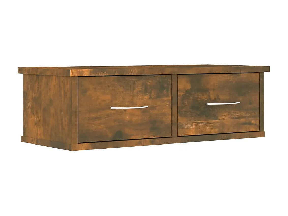 Wandkast Gerookt eiken 60x26x18,5 cm Technisch hout