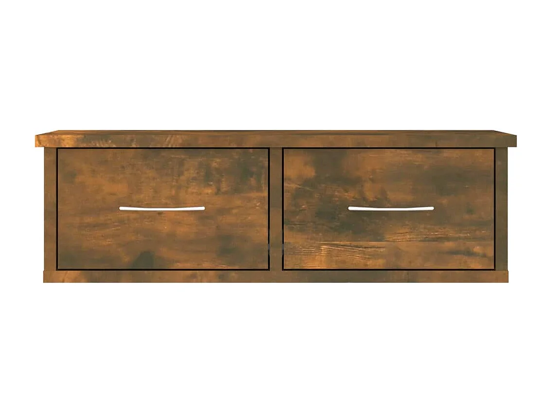 Wandkast Gerookt eiken 60x26x18,5 cm Technisch hout