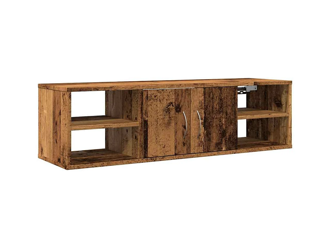 Armoire murale vieux bois 101x30x29 cm bois d'ingénierie