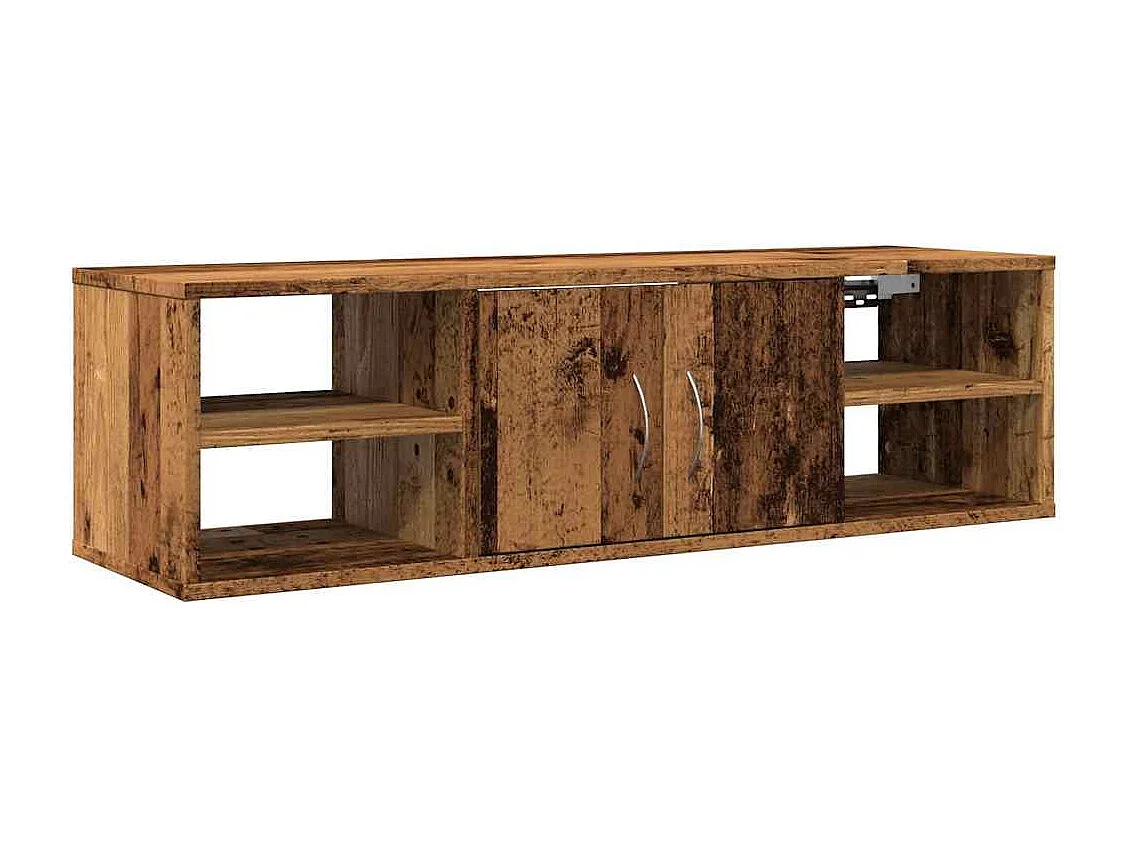 Armoire murale vieux bois 101x30x29 cm bois d'ingénierie