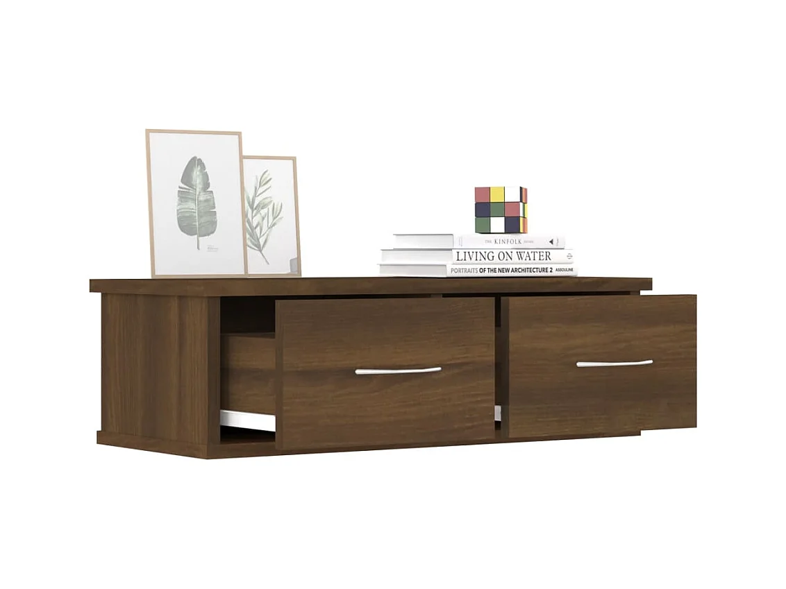 Pensile Rovere marrone 60x26x18,5 cm Legno composito