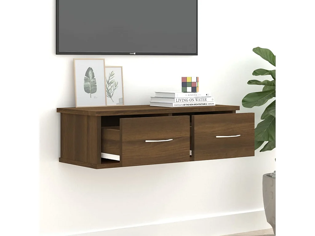 Armoire murale Chêne marron 60x26x18,5 cm Bois d'ingénierie