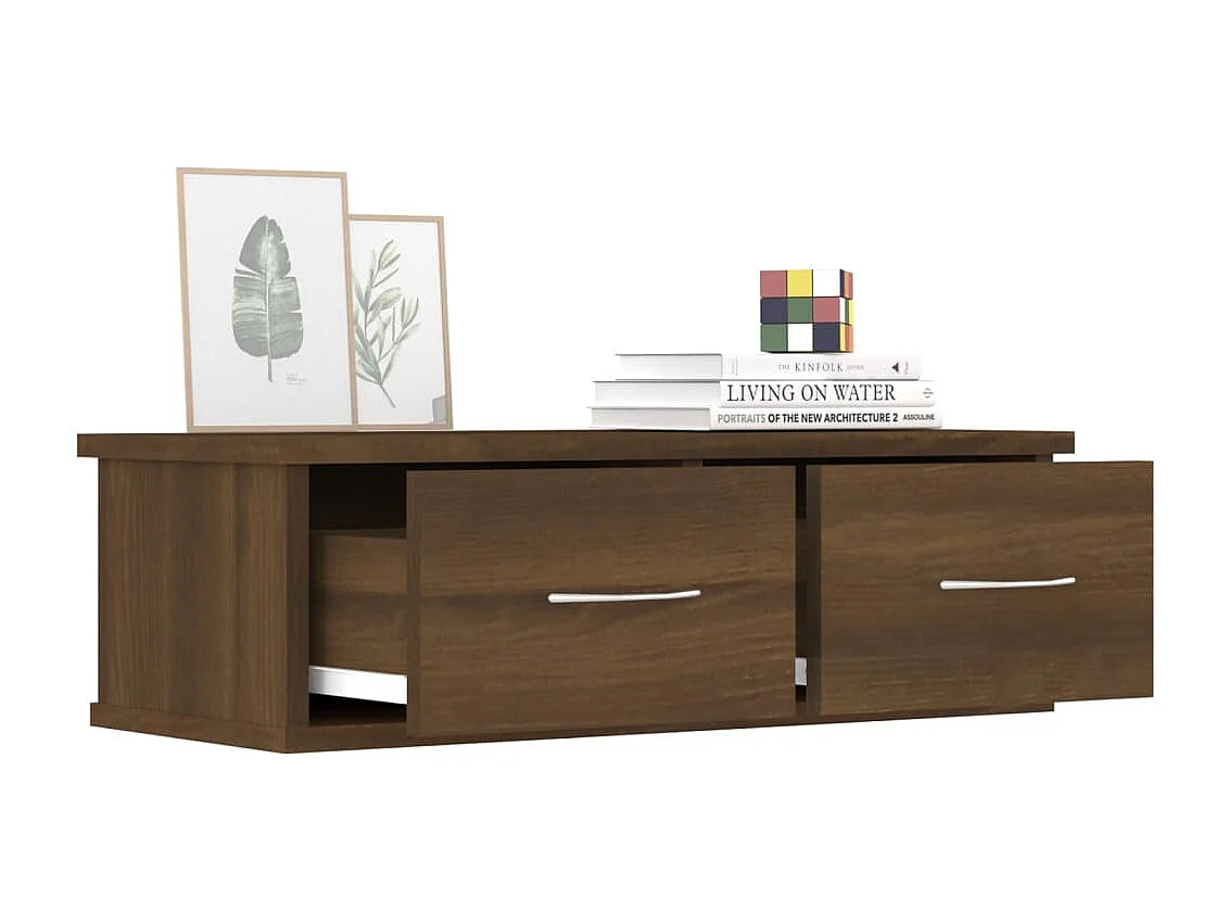 Armoire murale Chêne marron 60x26x18,5 cm Bois d'ingénierie