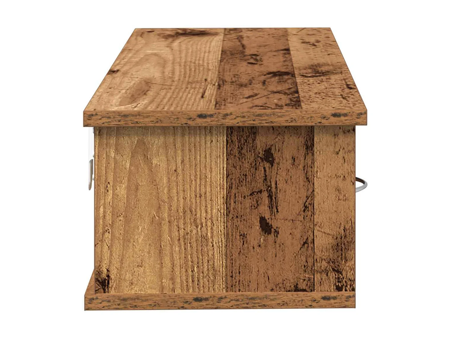 Armario de pared madera vieja 88x26x18,5 cm madera de ingeniería