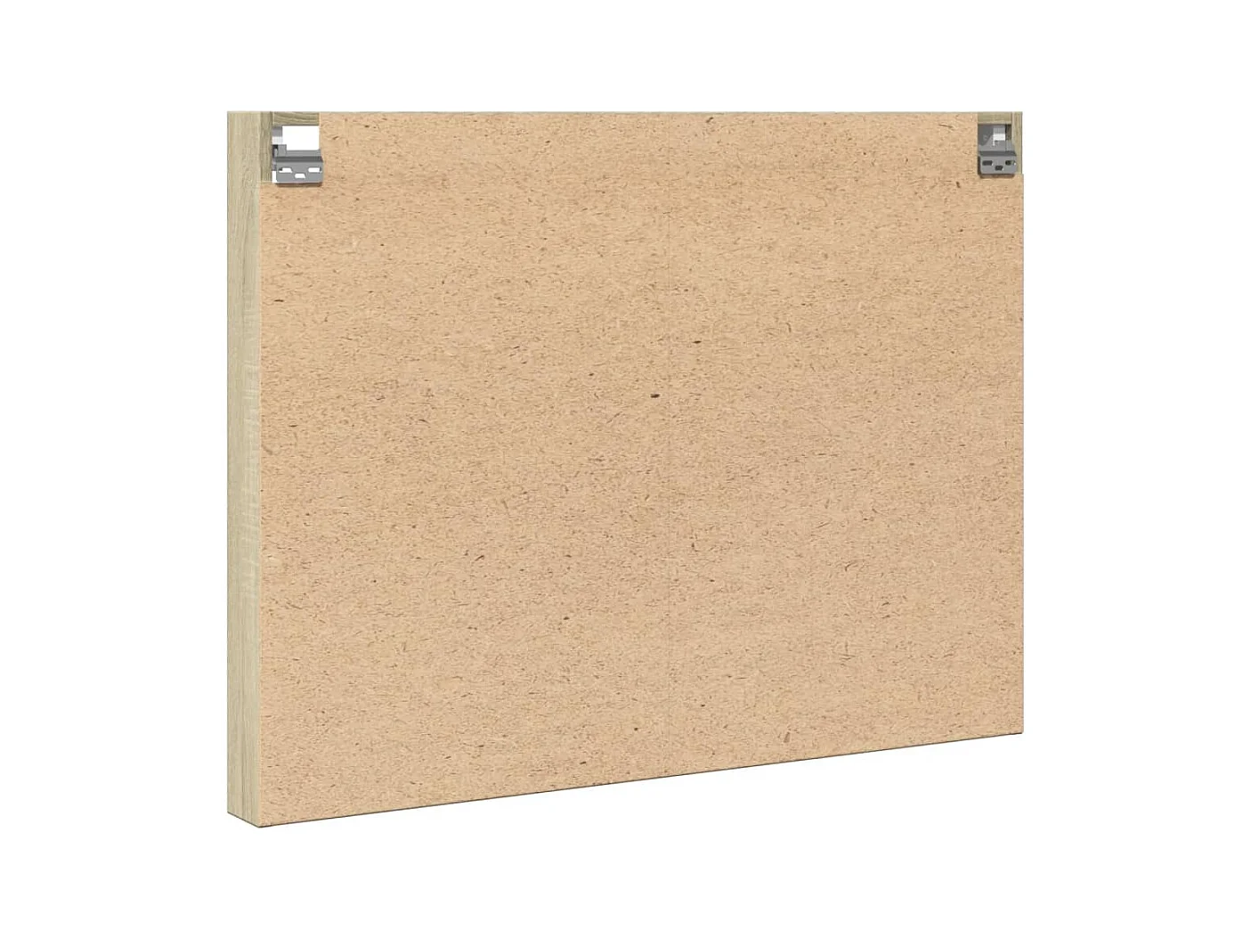 Sonoma eiken vitrinekast 100x8,5x75 cm bewerkt hout