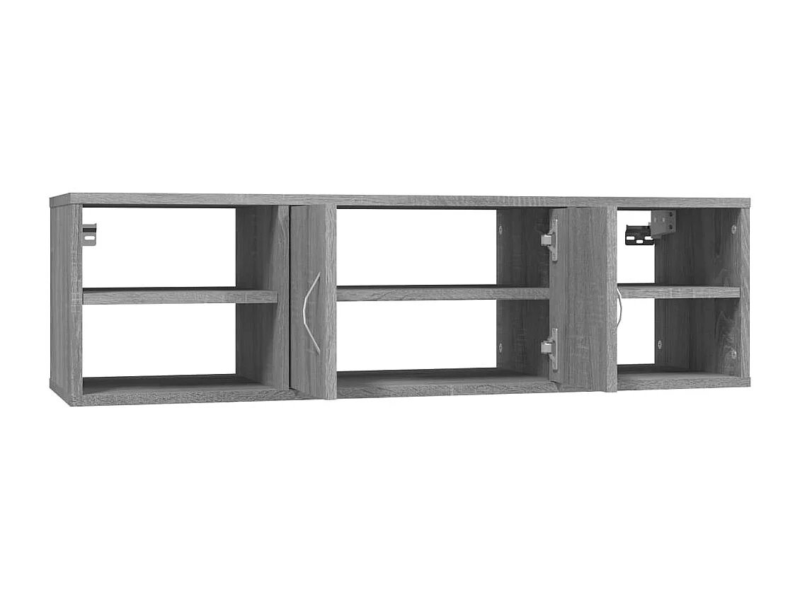 Sonoma wandplank grijs 102x30x29 cm Technisch hout