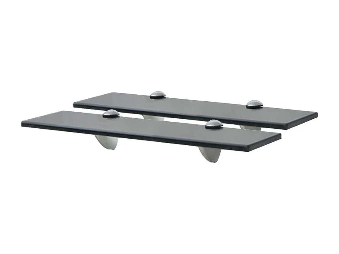 Étagères murales 2 pcs Verre 40 x 10 cm 8 mm