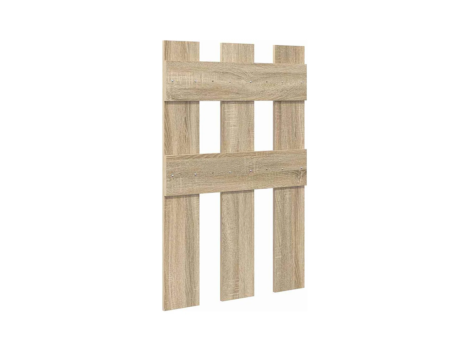 Porte-manteau mural avec stockage Chêne sonoma 65 x 3 x 100 cm