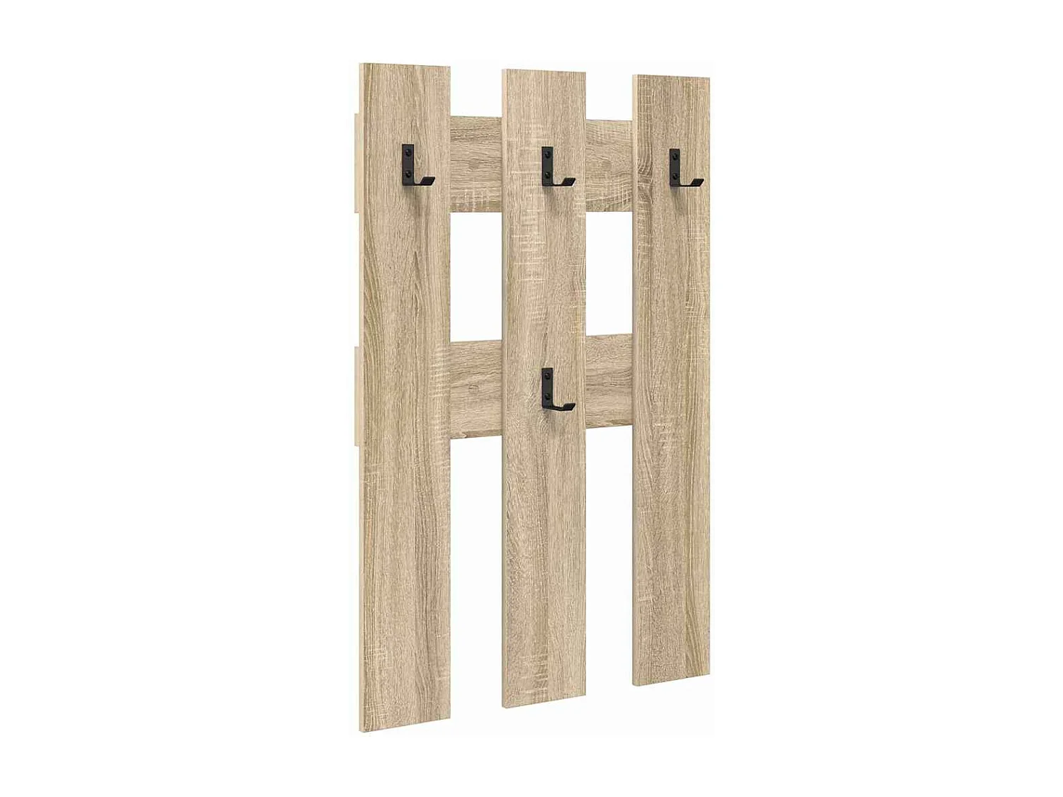 Wandgarderobe mit Ablage Sonoma Eiche 65 x 3 x 100 cm