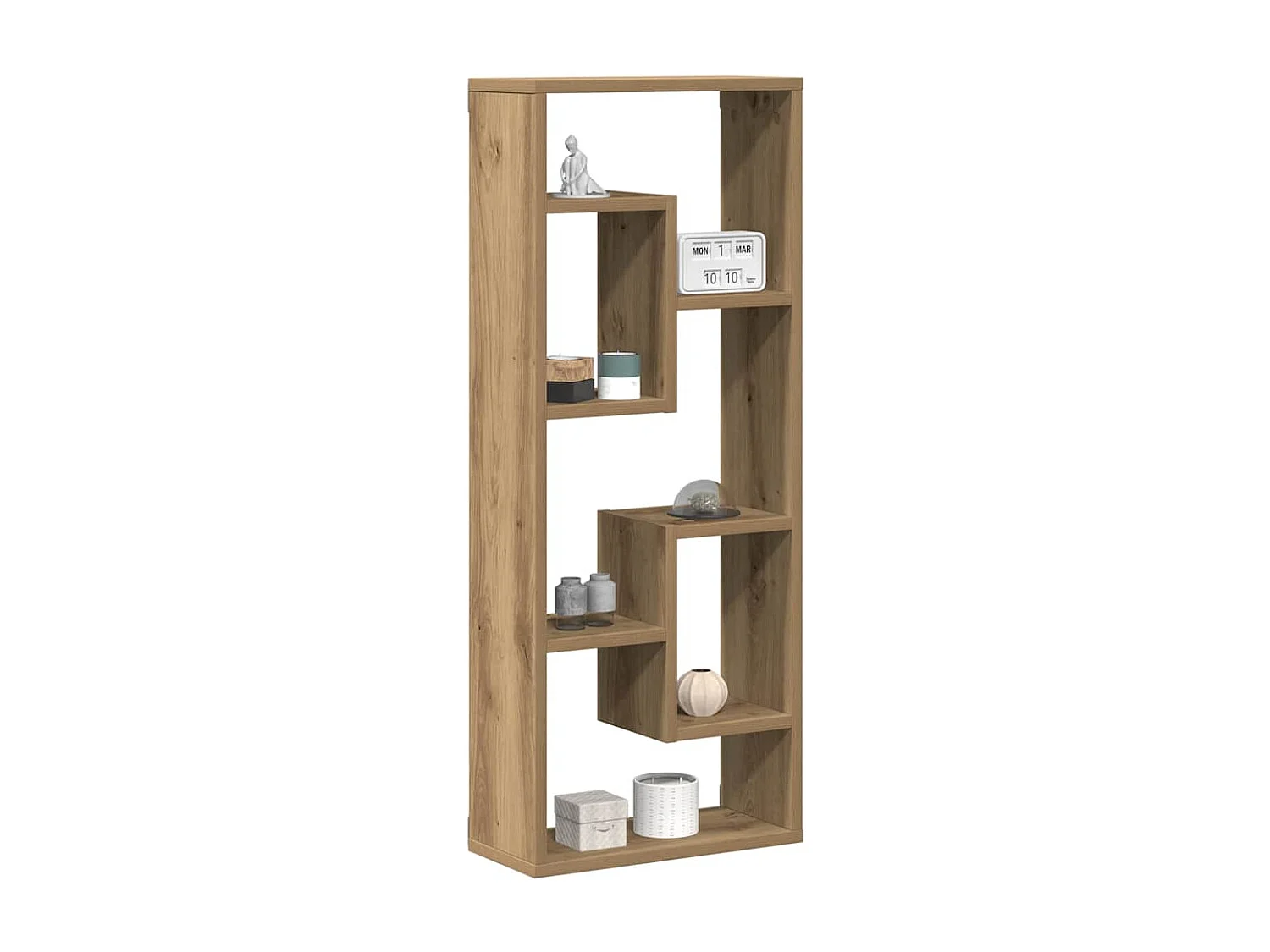 Étagère murale Chêne artisanal 36 x 16 x 90 cm Bois d'ingénierie