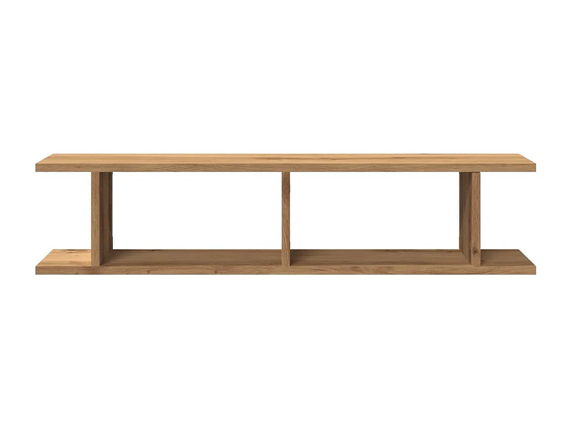 Étagères murales 2 pcs chêne artisanal 90x18x20 cm