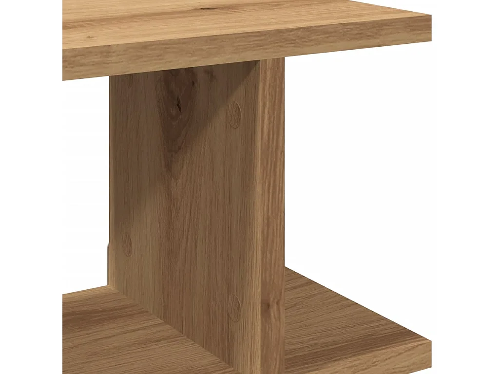 Étagères murales 2 pcs chêne artisanal 90x18x20 cm