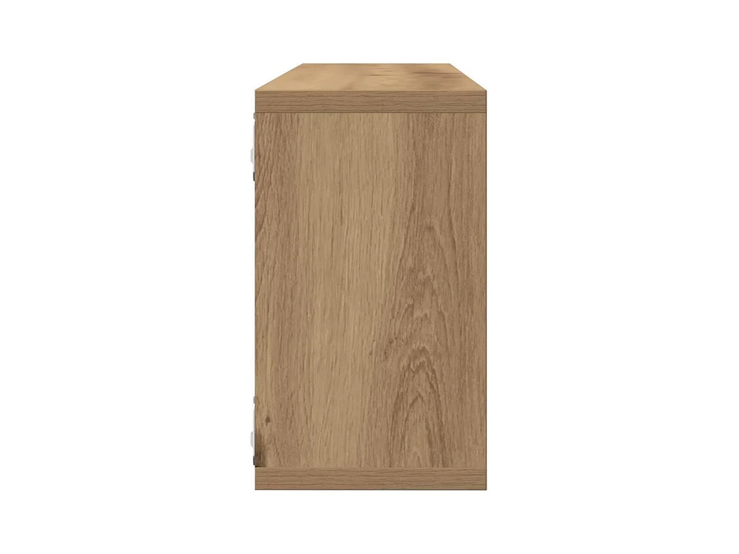 Étagères murales 4 pièces Chêne Artisan 80x15x26 cm en bois d'ingénierie